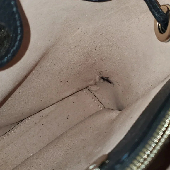 Kate Spade Marti Small Bucket Black Pebbled Leather - Picture 10 of 14